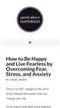 Mobile Screenshot of jaredakers.com